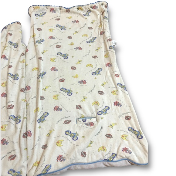 Vintage Harley Davidson Baby Blanket - Picture 6 of 10